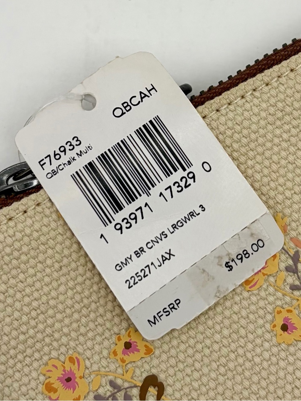 Coach Large Wristlet 30 With Vandal Gummy - Picture 9 of 11